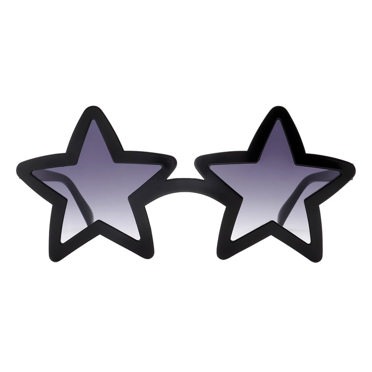 Pretty Little Thing Star Studded Black Sunglases Black Studded Visor Sunglasses | Accessories | PLT main image 3