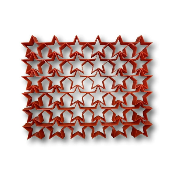 Star Shape multi cutter ( 1.25x36 Star Shapes ) Multicutter