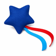 thumbnail image 1 of Star-Shaped Canvas Bean Bag Toss Prop With Rope Tails, Quartz Sand Filled Target Toss Game for Outdoor Games, Blue, 1 of 6
