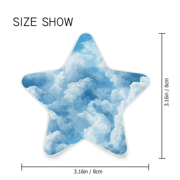 Star Shaped Energy Saving Night Light Living Room Night Light, Bedroom Night Light, Corridor Night Light, Study Night Light Beautiful Blue Sky
