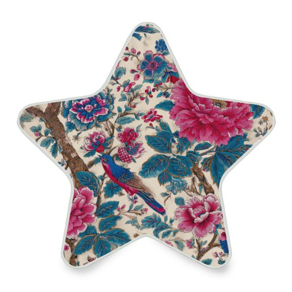 Star Shaped Energy Saving Night Light Living Room Night Light, Bedroom Night Light, Corridor Night Light, Study Night Light Beautiful Flowers and Birds