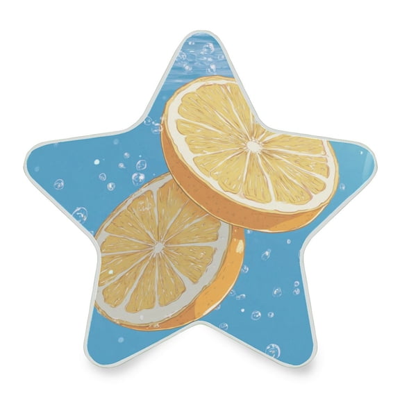 Star Shaped Energy Saving Night Light Living Room Night Light, Bedroom Night Light, Corridor Night Light, Study Night Light Beautiful Yellow Lemon