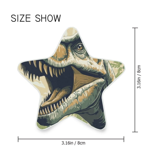 Star Shaped Energy Saving Night Light Living Room Night Light, Bedroom Night Light, Corridor Night Light, Study Night Light Big Green Dinosaur