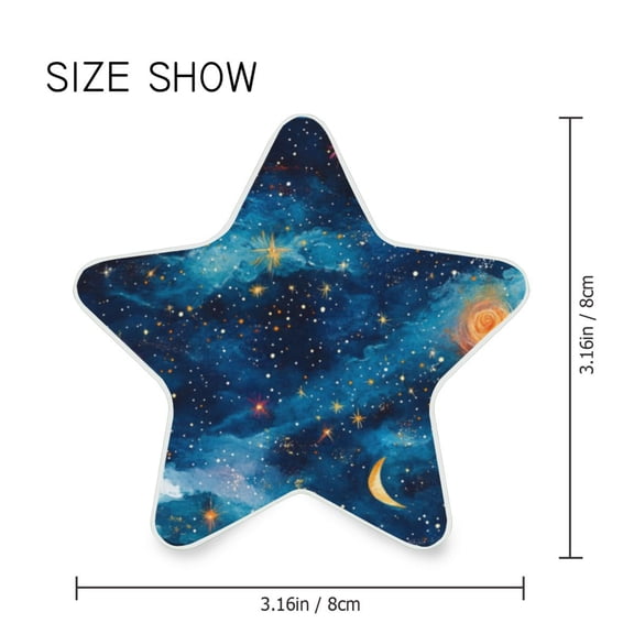 Star Shaped Energy Saving Night Light Living Room Night Light, Bedroom Night Light, Corridor Night Light, Study Night Light Blue Starry Sky