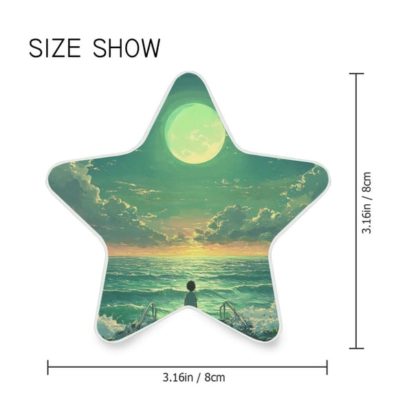 Star Shaped Energy Saving Night Light Living Room Night Light, Bedroom Night Light, Corridor Night Light, Study Night Light Boy Moon
