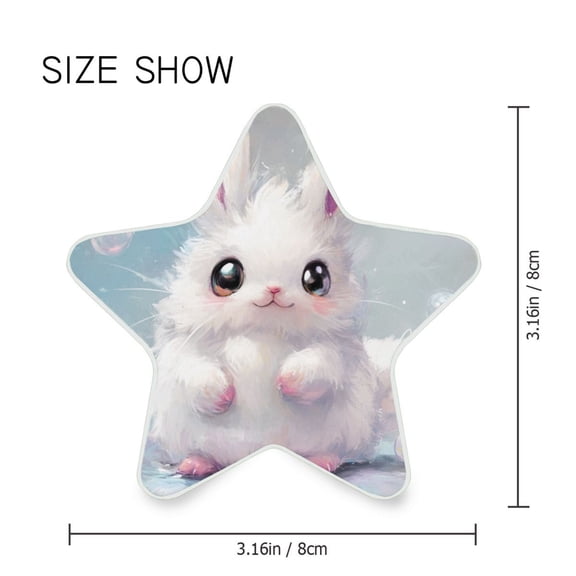 Star Shaped Energy Saving Night Light Living Room Night Light, Bedroom Night Light, Corridor Night Light, Study Night Light Bubble Rabbit