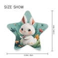 thumbnail image 1 of Star Shaped Energy Saving Night Light Living Room Night Light, Bedroom Night Light, Corridor Night Light, Study Night Light Cartoon Beautiful Rabbit, 1 of 6