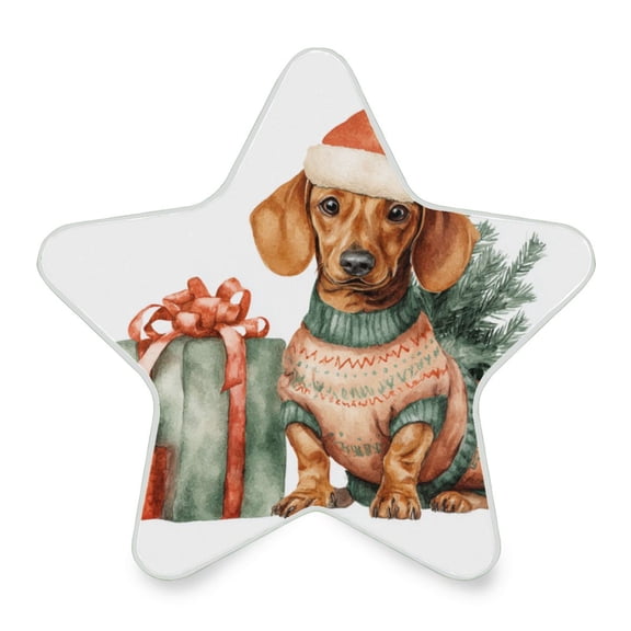 Star Shaped Energy Saving Night Light Living Room Night Light, Bedroom Night Light, Corridor Night Light, Study Night Light Cartoon Christmas Puppy