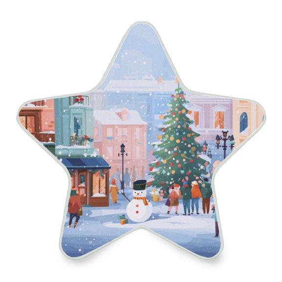 Star Shaped Energy Saving Night Light Living Room Night Light, Bedroom Night Light, Corridor Night Light, Study Night Light Cartoon Christmas Street