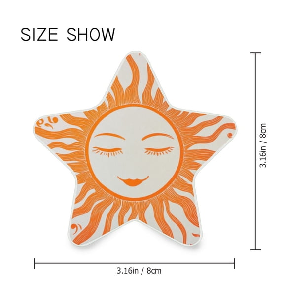 Star Shaped Energy Saving Night Light Living Room Night Light, Bedroom Night Light, Corridor Night Light, Study Night Light Cartoon Cute Big Sun