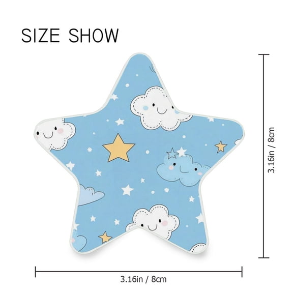 Star Shaped Energy Saving Night Light Living Room Night Light, Bedroom Night Light, Corridor Night Light, Study Night Light Cartoon Cute Cloud