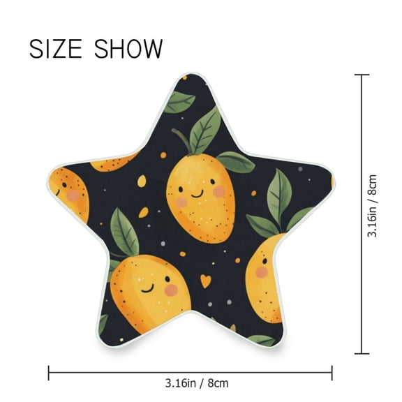 Star Shaped Energy Saving Night Light Living Room Night Light, Bedroom Night Light, Corridor Night Light, Study Night Light Cartoon Smile Mango