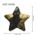 thumbnail image 1 of Star Shaped Energy Saving Night Light Living Room Night Light, Bedroom Night Light, Corridor Night Light, Study Night Light Cartoon Wizard Cat, 1 of 6