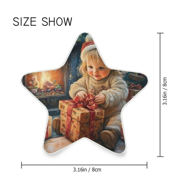 Star Shaped Energy Saving Night Light Living Room Night Light, Bedroom Night Light, Corridor Night Light, Study Night Light Christmas Cute Kid