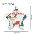 thumbnail image 1 of Star Shaped Energy Saving Night Light Living Room Night Light, Bedroom Night Light, Corridor Night Light, Study Night Light Christmas Smiling Deer Picture, 1 of 6