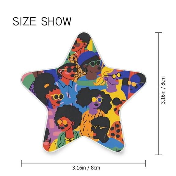 Star Shaped Energy Saving Night Light Living Room Night Light, Bedroom Night Light, Corridor Night Light, Study Night Light Cool Person