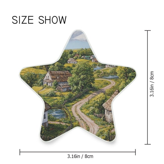 Star Shaped Energy Saving Night Light Living Room Night Light, Bedroom Night Light, Corridor Night Light, Study Night Light Countryside