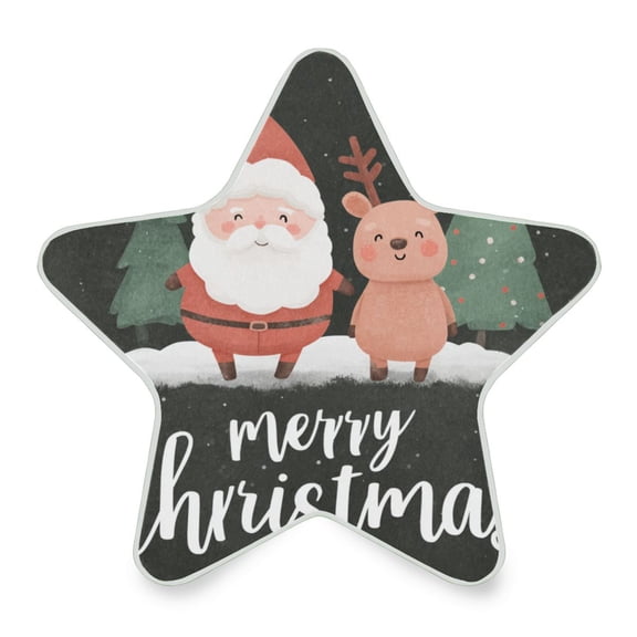 Star Shaped Energy Saving Night Light Living Room Night Light, Bedroom Night Light, Corridor Night Light, Study Night Light Cute Santa Claus and Deer