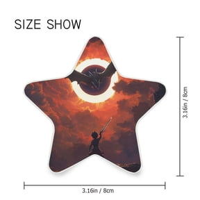 Star Shaped Energy Saving Night Light Living Room Night Light, Bedroom Night Light, Corridor Night Light, Study Night Light Fierce Dragon