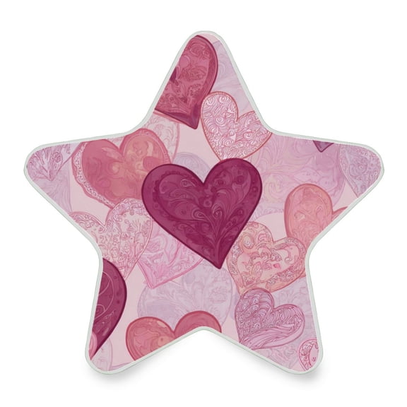 Star Shaped Energy Saving Night Light Living Room Night Light, Bedroom Night Light, Corridor Night Light, Study Night Light Heart Pattern Digital