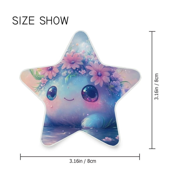 Star Shaped Energy Saving Night Light Living Room Night Light, Bedroom Night Light, Corridor Night Light, Study Night Light Little Blue Monster