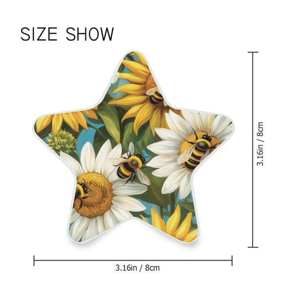 Star Shaped Energy Saving Night Light Living Room Night Light, Bedroom Night Light, Corridor Night Light, Study Night Light Lovely Big Bee