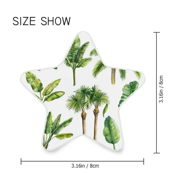 Star Shaped Energy Saving Night Light Living Room Night Light, Bedroom Night Light, Corridor Night Light, Study Night Light Lovely Palm Tree