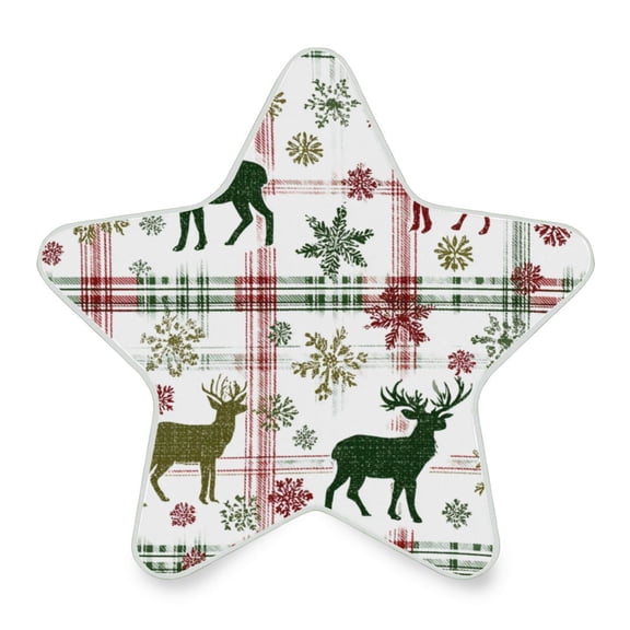 Star Shaped Energy Saving Night Light Living Room Night Light, Bedroom Night Light, Corridor Night Light, Study Night Light Lovely Red Christmas Deer