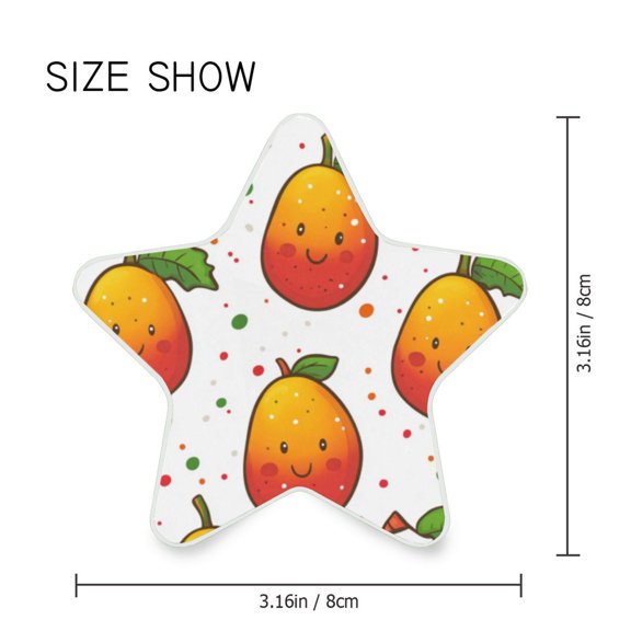 Star Shaped Energy Saving Night Light Living Room Night Light, Bedroom Night Light, Corridor Night Light, Study Night Light Lovely Smile Christmas Mango