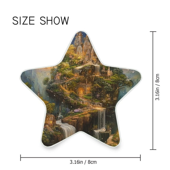 Star Shaped Energy Saving Night Light Living Room Night Light, Bedroom Night Light, Corridor Night Light, Study Night Light Magic Castle