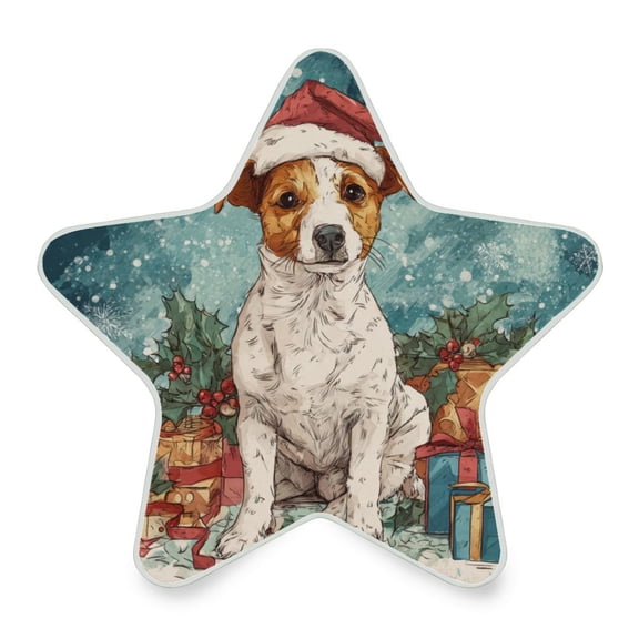 Star Shaped Energy Saving Night Light Living Room Night Light, Bedroom Night Light, Corridor Night Light, Study Night Light Magical Christmas Cute Dog