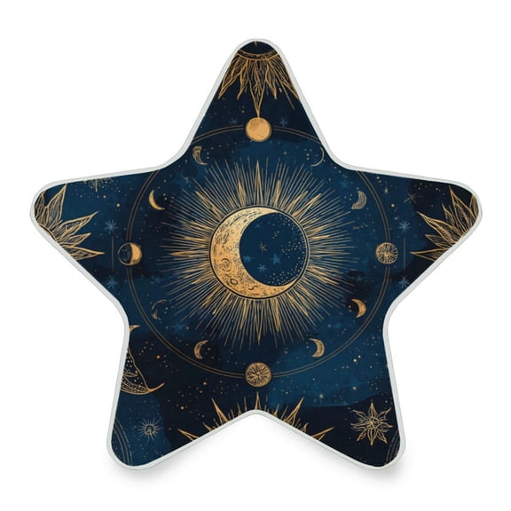 Star Shaped Energy Saving Night Light Living Room Night Light, Bedroom Night Light, Corridor Night Light, Study Night Light Moon Pattern