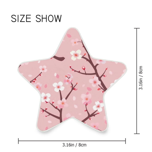 Star Shaped Energy Saving Night Light Living Room Night Light, Bedroom Night Light, Corridor Night Light, Study Night Light Pink Plum