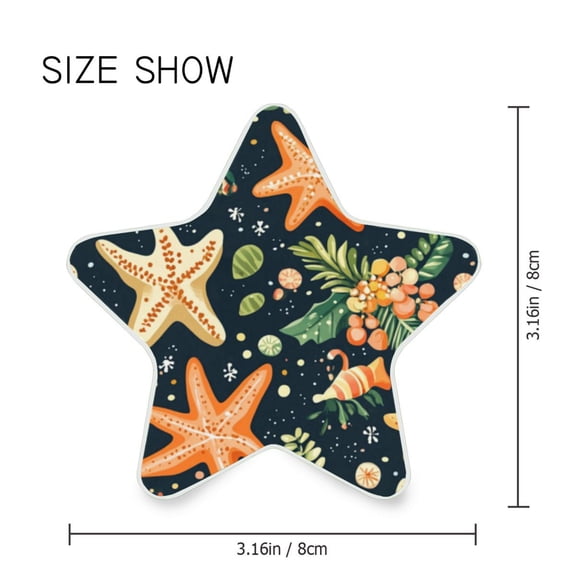 Star Shaped Energy Saving Night Light Living Room Night Light, Bedroom Night Light, Corridor Night Light, Study Night Light Pretty Cartoon Starfish