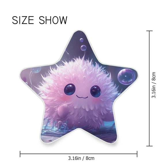 Star Shaped Energy Saving Night Light Living Room Night Light, Bedroom Night Light, Corridor Night Light, Study Night Light Purple Ball