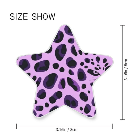 Star Shaped Energy Saving Night Light Living Room Night Light, Bedroom Night Light, Corridor Night Light, Study Night Light Purple Spots