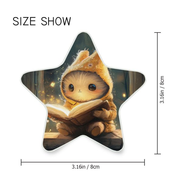 Star Shaped Energy Saving Night Light Living Room Night Light, Bedroom Night Light, Corridor Night Light, Study Night Light Reading Cute