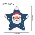 thumbnail image 1 of Star Shaped Energy Saving Night Light Living Room Night Light, Bedroom Night Light, Corridor Night Light, Study Night Light Santa Claus with Glasses, 1 of 6