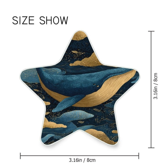 Star Shaped Energy Saving Night Light Living Room Night Light, Bedroom Night Light, Corridor Night Light, Study Night Light Sky Whale Cartoon