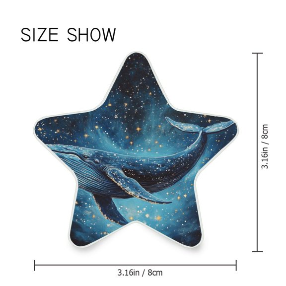 Star Shaped Energy Saving Night Light Living Room Night Light, Bedroom Night Light, Corridor Night Light, Study Night Light Starry Whale