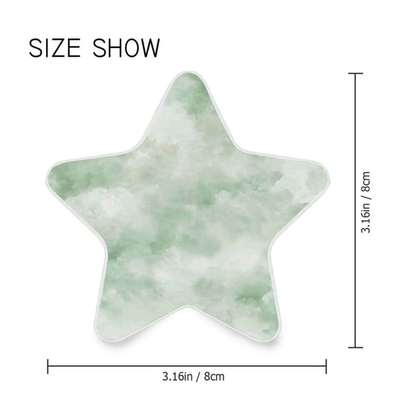 Star Shaped Energy Saving Night Light Living Room Night Light, Bedroom Night Light, Corridor Night Light, Study Night Light Super Cool Light Green