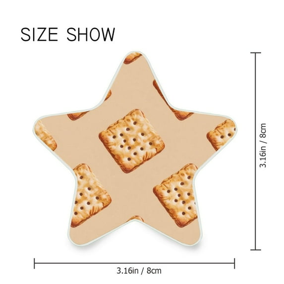 Star Shaped Energy Saving Night Light Living Room Night Light, Bedroom Night Light, Corridor Night Light, Study Night Light Yellow Biscuit