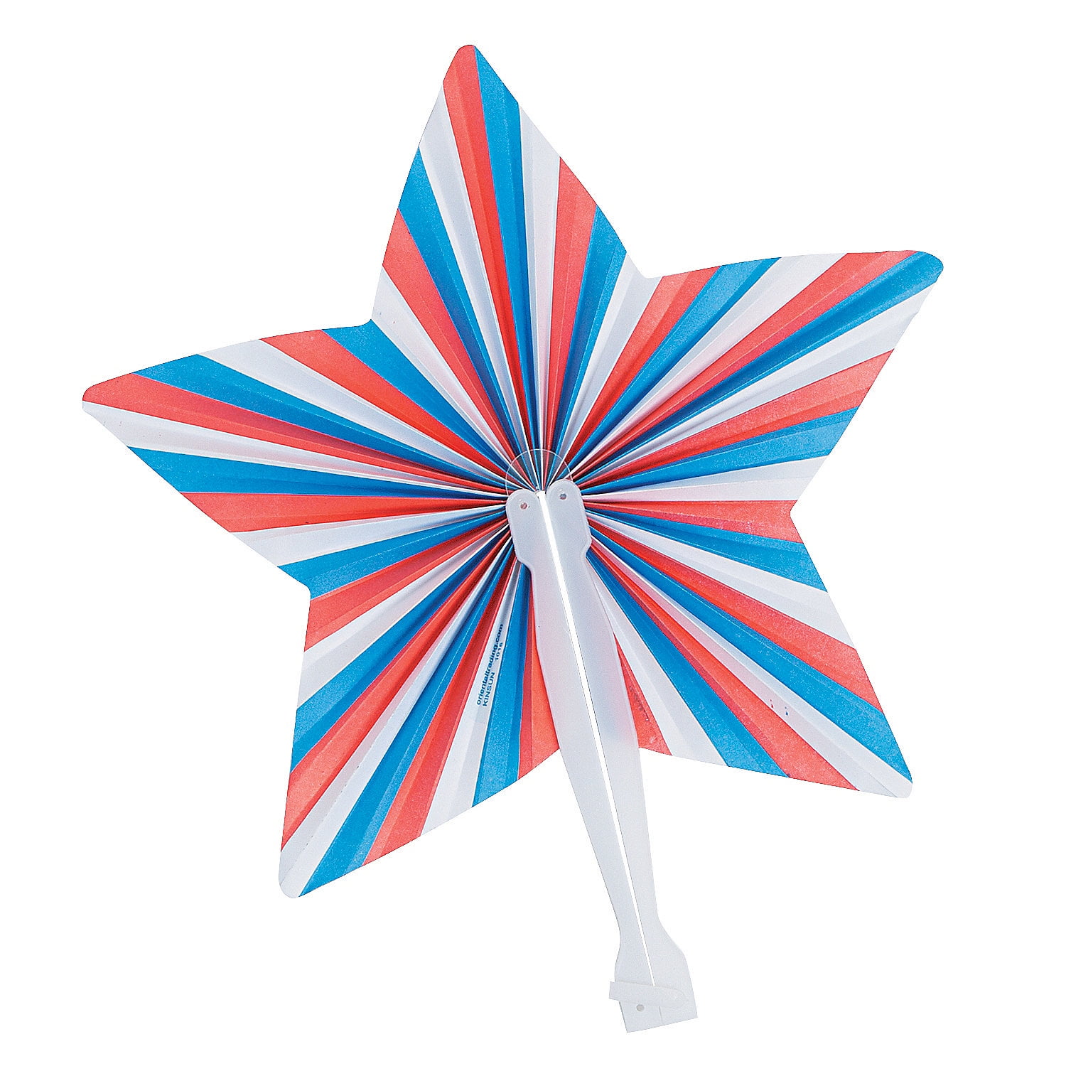 Fan Sharp Design Star Star Shaped Fan - Party Supplies - 12 Pieces - Walmart.com