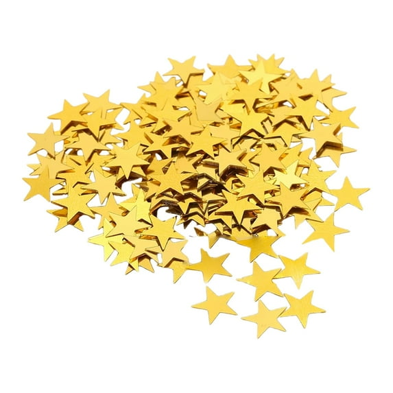 Star Shaped Glitter Confetti – Sparkling Sequins for Birthday Parties European Style Wedding Festive Table Scatters Plastic Accessories To Shiny and Atmosphere, Event & Party