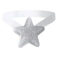 thumbnail image 1 of Star Shaped Magnetic Curtain Tiebacks,One Pair Shining Curtain Buckles, Silk Holder Tiebacks for Home Decor, Magnet Curtain Clips for Easy Installation, Decorative Curtain Holdbacks with Star(Silver), 1 of 8