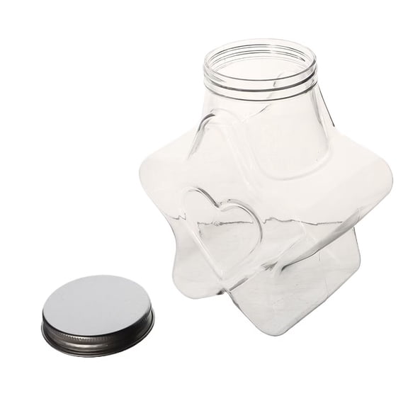 Star Shaped Storage Box - Durable Plastic Container for Cookies, Crafts, and Doll Ornaments
