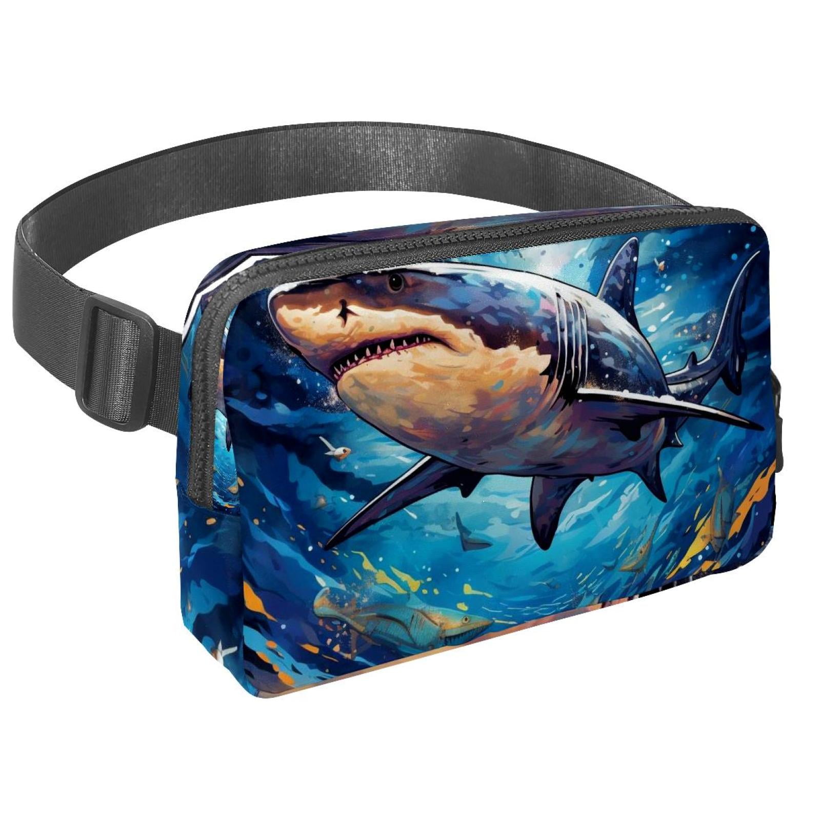 Star Shark Running Belt Waist Bag Fanny Packs, Lightweight Adjustable with Extension Strap, Unisex