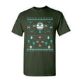 thumbnail image 1 of Star Ship Ugly Christmas Comic Space TV Movie Parody Funny DT Adult T-Shirt Tee, 1 of 2