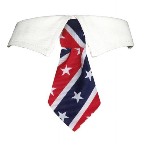 Star Shirt Collar - White - Medium