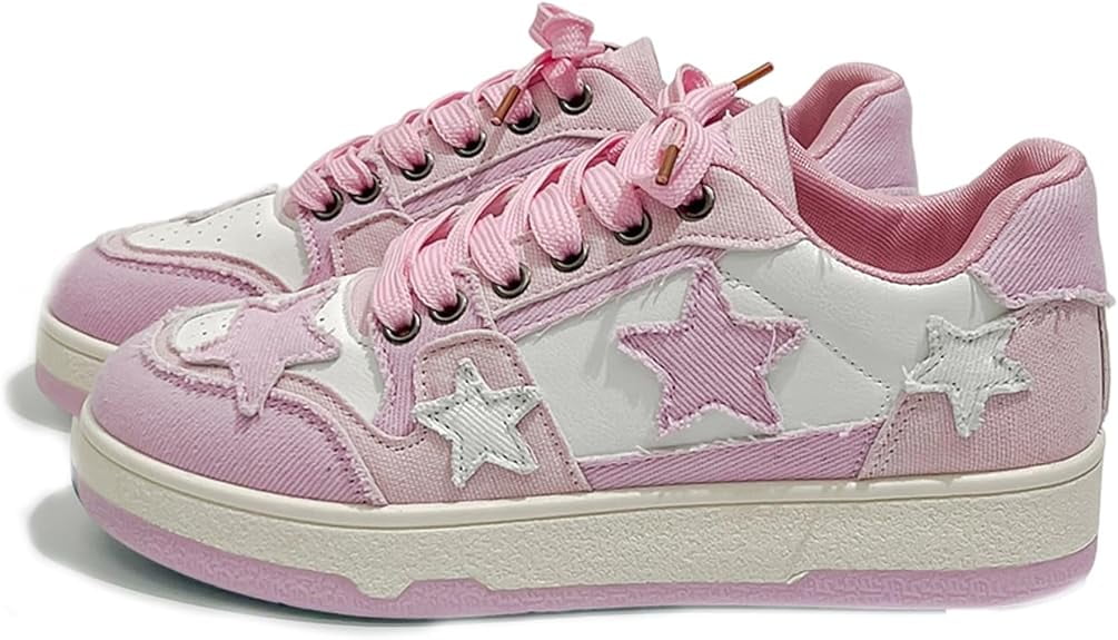 Star Shoes Walking Sneakers, 2025 New Y2K Aesthetic Cute Big Toe